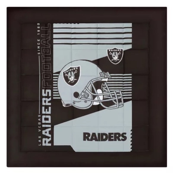 Las Vegas Raiders NFL Bed-In-A-Bag Comforter and Sheet Set - Picture 6 of 8